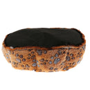 Brown Deluxe Pet Dog Puppy Cat Warm Soft Bed House Plush Cozy Nest Mat Pad