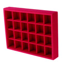 Jewelry Organizer Bracelet Hair Accessories Holder Board 24 Grids