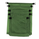 New 5 pcs Set Waterproof Dry Bag Sack Storage Pouch Camping Kayaking Green