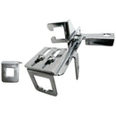 Chrome For Gm Throttle Cable Kickdown Bracket For Chevy Sbc Bbc Holley Kick V5Z1