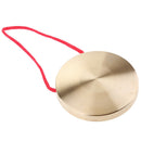 Wind Gong w/ Red Rope Hand Cymbals Mini for Kids Children Rhythm Percussion
