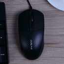 M-2001 USB Port Wired 1600DPI 4 Keys E-Sports Gaming Mouse with Weights