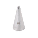 7X Leaves Nozzle Stainless Steel Icing Piping Nozzle Pastry Tips Pastry Tools OZ