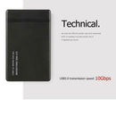 2.5 Inch USB2.0 SATA Hard Disk Drive Box External HDD Enclosure (Black)