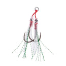 3Pcs Hi-carbon Assist Hooks Fishing Jig Hooks Live Baits Hooks Fishhooks 13#