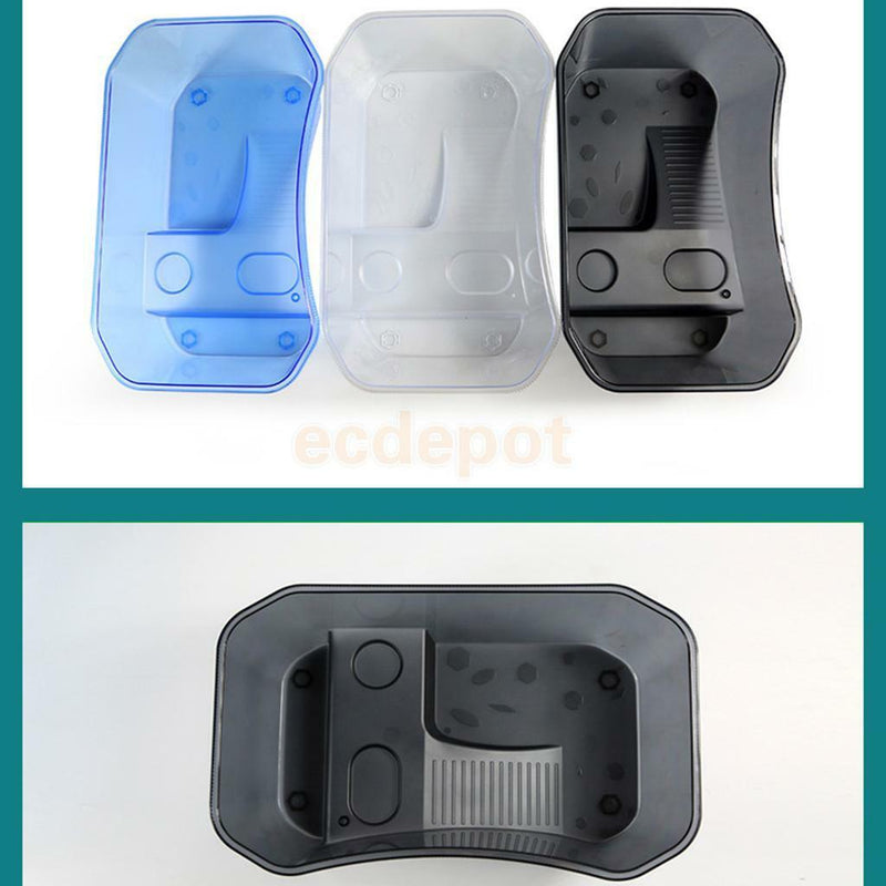 Reptile Tortoise Turtle Vivarium Tank Fish Aquarium with Coconut Tree White