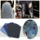 12pcs Iron On Patches Repair Elbow Knee Denim Applique for Sweater Clothes