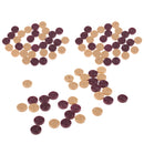 96x 15mm Table Chess Game Pieces Checkers for Kids School Teaching Toys Gift