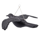 Hunting Decoys Black Birds Crow Garden Bird Caller Deter Scarer Scarecrow M