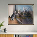 5D DIY Full Drill Diamond Painting Novelty Cat Cross Stitch Embroidery Kits