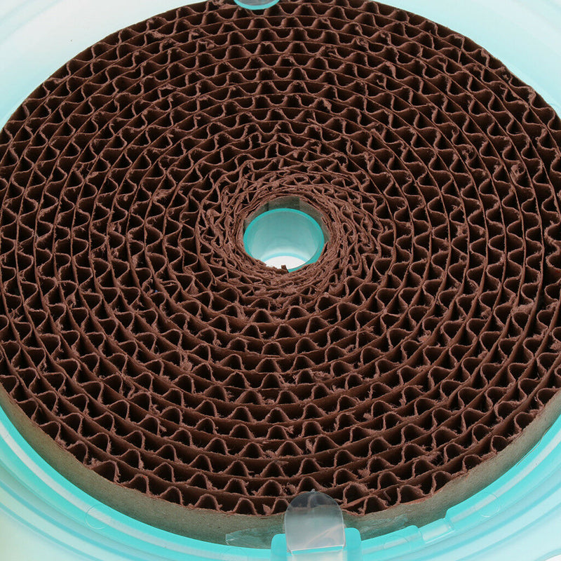 Pet Kitten Cat Ball Toys Rotating Cat Teaser Turntable Intelligence Cat Toys