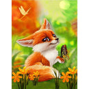 5D DIY Full Drill Diamond Painting Cross Stitch Embroidery Kit (Animal01)