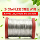 500g 0.5mm Stainless Steel Bee Hive Frame Foundation Keeping Wire Bee Tools F2P8