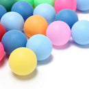100Pcs/Pack Ping Pong Balls Entertainment Table Tennis Balls Mixed Colors JR