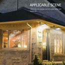 36LED Solar Motion Sensor Wall Lamp Outdoor Waterproof Courtyard Light