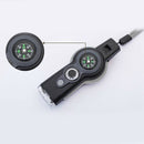 7 in 1 Emergency Survival Hiking Gear,Safety Whistle with