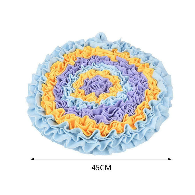 Snuffle Mat for Pet Dog Slow Feeding Mat Dog Puzzle Mats Washable Training