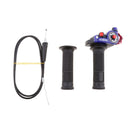 Quick Action Twist Throttle Grip Cable 43" For 125 140 150cc Motor Pit Bikes