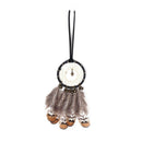 Bell Feathers Pure Handmade Small Dream Catcher Wall Hanging Pendant Decor