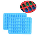 Silicone Gummy Bear Chocolate Jelly Mold With Dropper Candy Maker Ice Tray Mo Gw