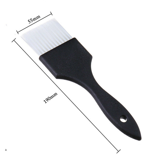 Salon Hairdressing Styling Brush Hair Color Dye Tint Stirring Comb (Black)
