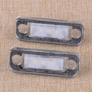 2pcs License Plate LED Light Error Free Fit For Mercedes Benz W203 W211 W219 5D