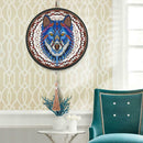 Wolf Diamond Painting Coffee Tassel Special Shape Partial Drills Home Decor