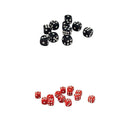Pack of 100 D6 Six Sided Dice For Dungeons and Dragons Games 2 Colors