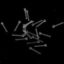 20 Pieces Acrylic Nose Studs Rings Body Piercing Jewelry Lip Ear Labret 18G