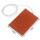 300W 220V 10x15cm Engine Oil Tank Silicone Heater Pad Rubber Heating Mat Warmin-