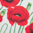 5X(Enchanting Beautiful Oil Painting Red Poppy Flowers Gift Anniversary Da C2D3)