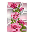 Pink Rose DIY 5D Diamond Painting Mosaic Embroidery Crafts Cross Stitch Kit