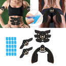 4x Abdomen Body Muscle Stimulator Belt Toning Belt Trainer Machine Belly Shaper