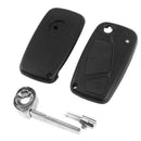 folding shell 3 button remote for CLE PANDA DOBLO FIAT PUNTO BRAVO