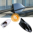 Shark Fin Roof Antenna Aerial FM/AM Radio Signal Decoration Trim Car Univer F4T0