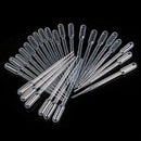 100PC 3ML Disposable Plastic Eye Dropper Set Transfer Graduated O6V5 Pi Pip S9F0