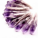 Big Amethyst Cluster Natural Quartz Crystal Point Wand Specimen Reiki Healing *1