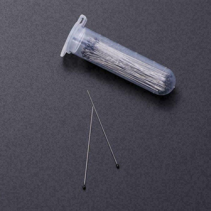 100x  Steel Insect Pins Specimen for School Lab Entomology Dissection Suppl J2A2