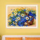 DIY 5D Diamond Embroidery Painting Daisy Flower Cross Stitch Home Decor