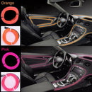 4M LED RGB Charge Light Car Interior Center Console Foot Decorative Universal