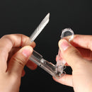 4x Clear Plastic Tablecloths Table Cover Holder Skirt Clips Clamp Grips Party JR