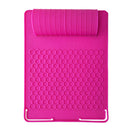 Hair Straightener  Proof Protection Silicone Mat Storage Pouch Red