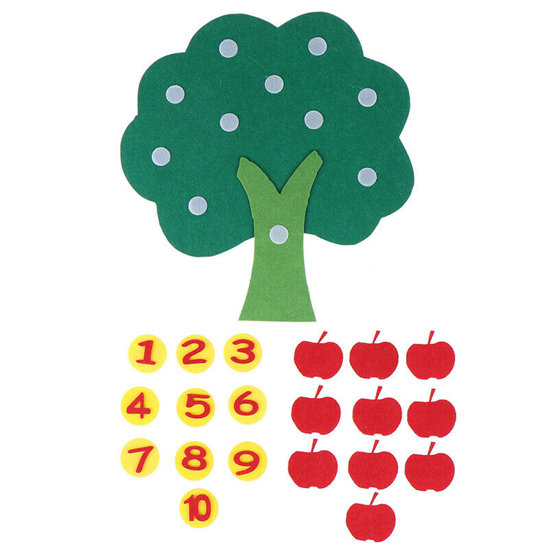 New Trees Math Toys Teaching Diy Weave Cloth Early Learning Education T ME