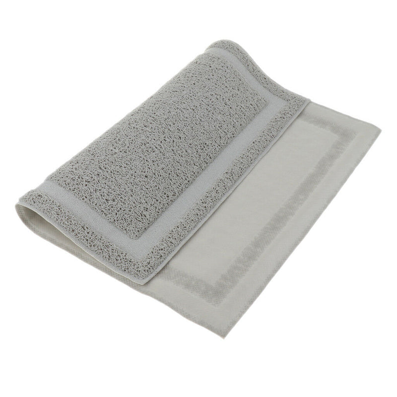 Pet Cat PVC Plastic Placemat Litter Mat Feeding Food Pad Tray Non-slip