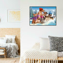 5D DIY Full Drill Diamond Painting Cross Stitch Mosaic Craft Kits (Pets03)