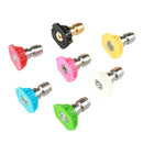 High Pressure Washer Accessories Kit, 7 Power Washer Spray Nozzle Tips,1/4