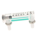 0.5-5L/min Oxygen Liter Flow Meter Measures Gas Flowmeter W/Control Valve For