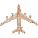 Alloy Airplane Brooch Pins Enamel Plane Brooches For Women Men Costumes