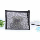Casual Travel Cosmetic Bag neutral Zipper Make Up Transparent Makeup Case O A9B3