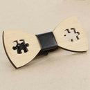 Mens Bow Tie Accessory Wedding Party Christmas Gifts Bamboo Wood Bowtie Nec U8C1